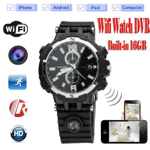 Spy Wi-Fi Watch Camera Hd Night Vision