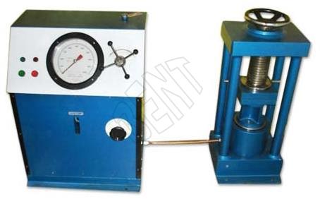 Electric 100-150kg Cube Testing Machine, Voltage : 110V