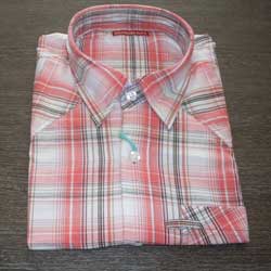 Pure Cotton Striped Men Casual Shirts -SDC10829, Feature : Quick Dry, Eco-Friendly, Breathable