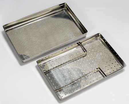 Stainless Steel Sterilization Tray