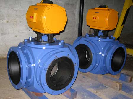 4 Way Ball Valve