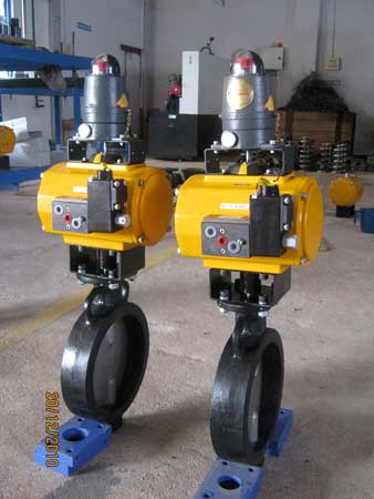 Pneumatic Butterfly Valve