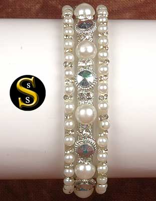 Glass Bangle Set -2245, Style : Jewellery