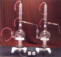 Glass Distillation Apparatus