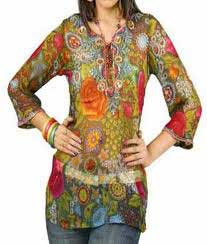 Ladies Kurtis, Color : Multicolor