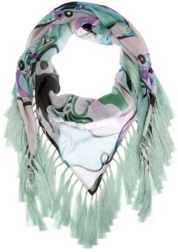 Printed Chiffon Scarf, Size : 2.2 Mtr X 32 Inch