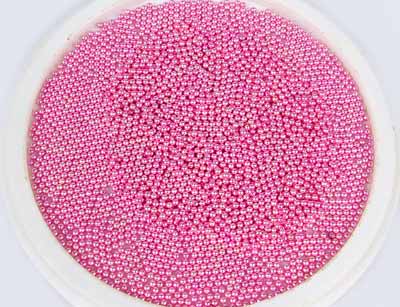 Aluminum Aluminium Beads -012, Color : Pink