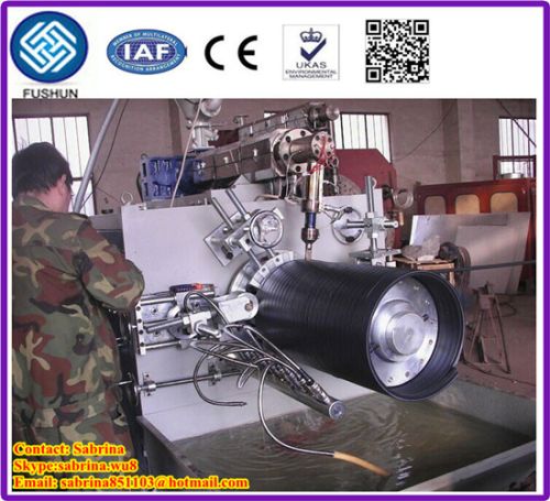 HDPE Hollow Wall Winding Pipe Machine