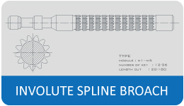 Involute Spline Broach