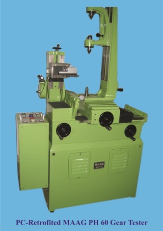 Rebuilt & Computerized Maag PH-60 Gear Lead & Profile Tester