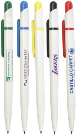 BEVELED PUSH BUTTON PEN