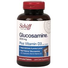 Glucosamine Plus Vitamin D3 Tablets, Brand Name : Schiff
