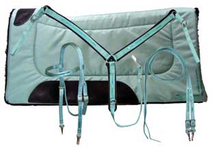 Contoured Saddle Pads & Tack Set