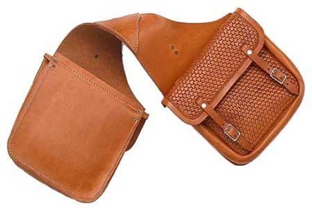 Plain Western Saddle Bag, Capacity : 40-60ltr