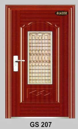 GS-207 Metal Security Doors, Shape : Rectangular