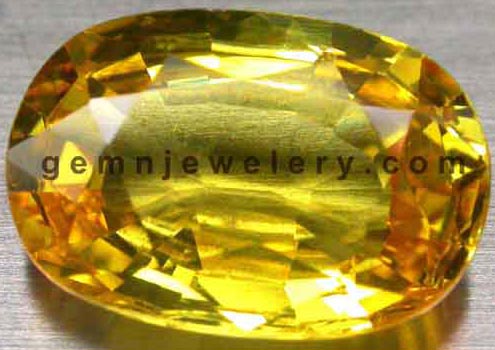 Natural Yellow Sapphire Gems