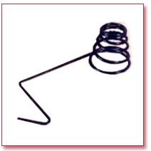 Round Polished Metal Helical Compression Springs, Color : Grey