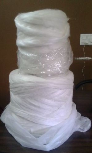 Polyester Viscose Yarns, For Knitting, Sewing, Pattern : Dyed