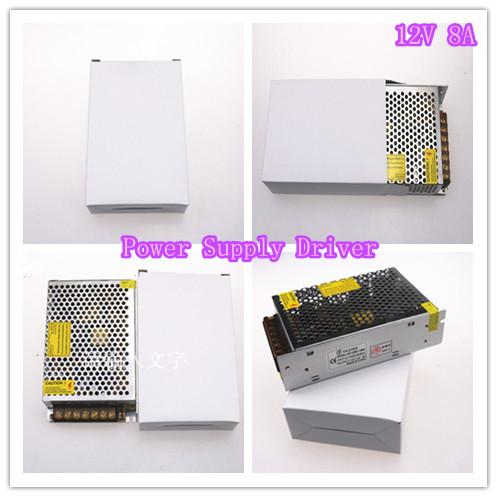 12V 8A LED Power Supply, Packaging Type : Silver
