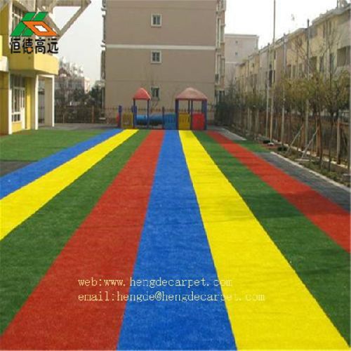 PVC polymer Artificial Grass Carpets, Brand Name : hengde