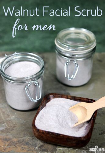 Men Walnut Facial Scrub