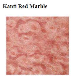 Rectangular Polished Katni Red Marble Slabs, For Hotel, Office, Restaurant, Size : 18x18ft, 24x24ft