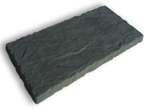 Slate Stone Slabs, For Construction, Color : Black