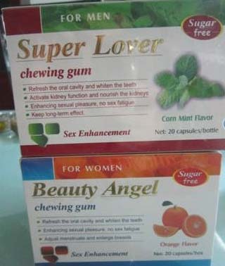 Sex Enhancement Chewing Gum