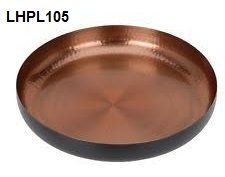 100 Gm Mild Steel Metal Plate, For Decorative, Pattern : Hammered