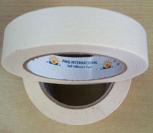 Creape Paper Masking Tape, For Commercial, Design : Plain