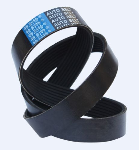 Rubber leather belt, Brand Name : Te Bie Te, Packaging Type : Black