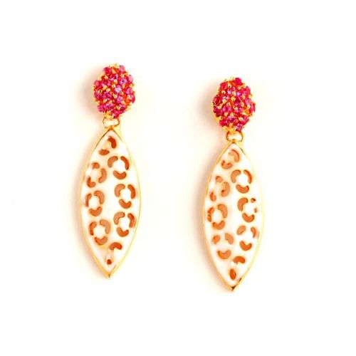 Enamel Earrings