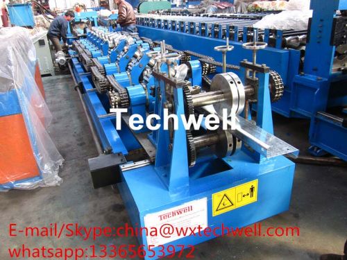 Quick Interchangeable CZ Purlin Roll Forming Machine