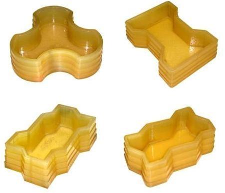 Rubber Interlocking Pavers Mould