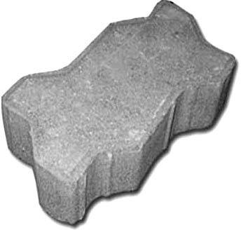 Zig Zag Shape Paver Tile, Color : Gray