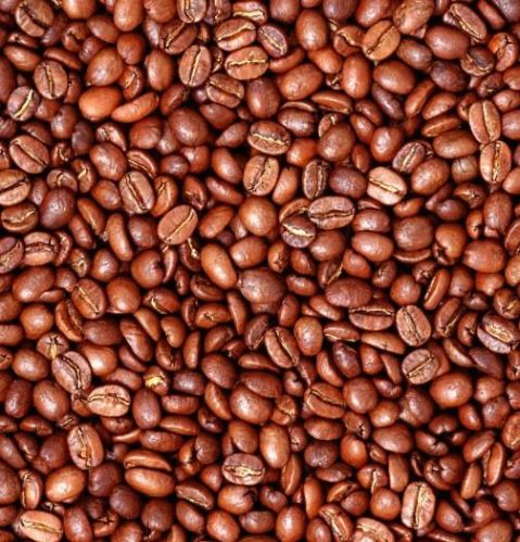 Roasted coffee beans
