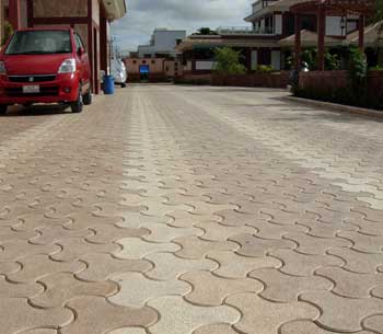 Glossy Paver Blocks