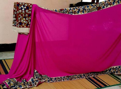 Kalamkari Georgette Sarees