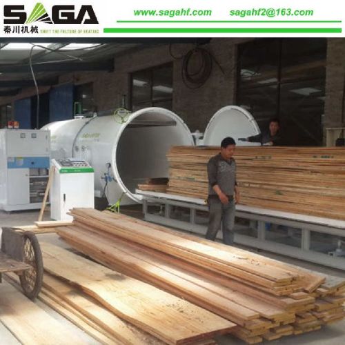 Radio Frequency Vacuum Wood Drying Machine, Brand Name : SAGA
