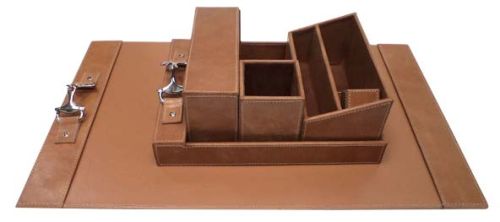 Leather Desk Set