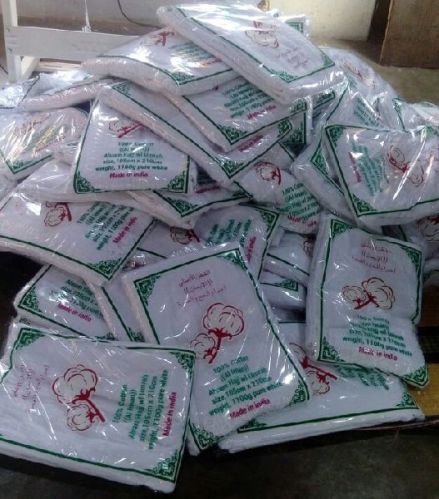 Cotton Hajj Ihram Towel, For Wearing, Size : Freesize