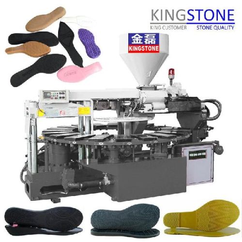 Automatic 1/2/3 Color PVC/TPR Sole Injection Moulding Machine