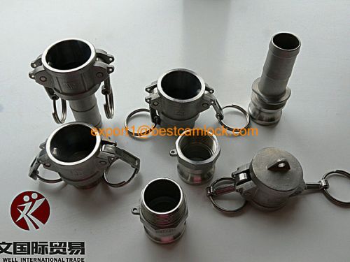 Stainless Steel Camlock Fittings Simple & Secure Sealing
