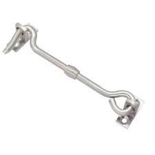 Polished Stainless Steel Gate Hooks, For GateFittings, Feature : Durable, Light Weight