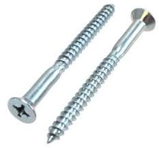 Stainless Steel Wood Screws, Color : Silver