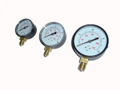 Black Steel Pressure Gauge