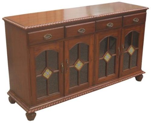 Rectangular Teakwood Sideboard, For Furniture