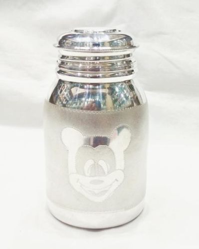 Pure Silver Milk Bottle