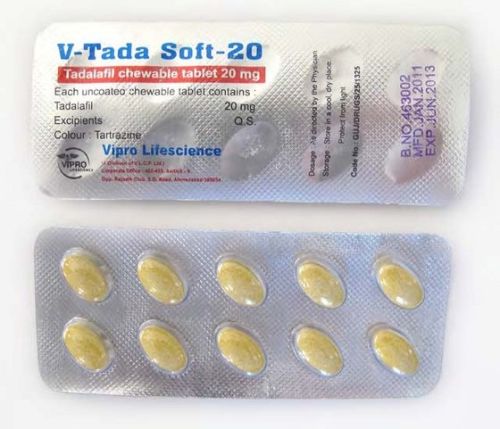 V- Tada Soft 20 Mg Tablets