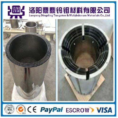 High Quality Customized Drawing Molybdenum Heat Shield For Sapphire Cr